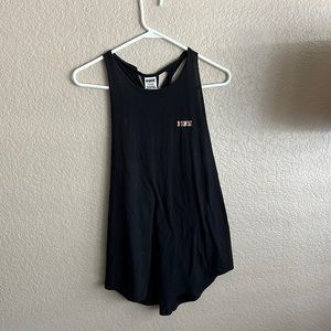 PINK work out too with braid in back